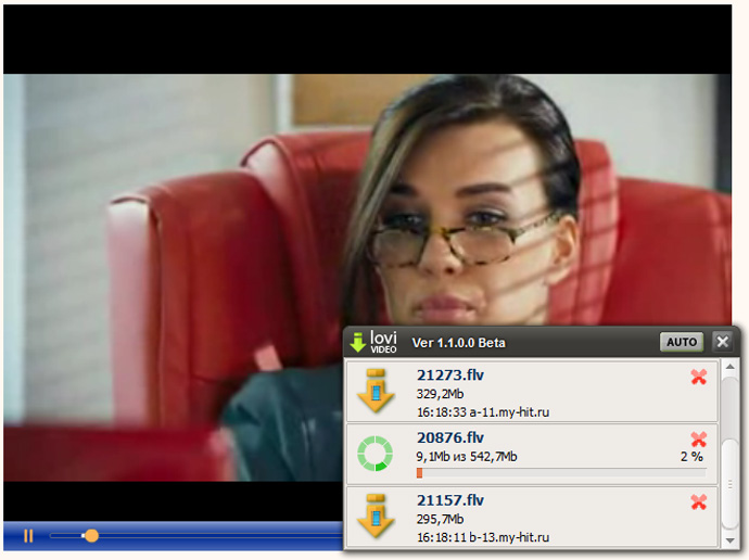 Скачать фильмы через программу лови видео